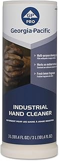 Georgia-Pacific Industrial Grit Hand Cleaner Refill by GP PRO, Lemon, 44626, 3000 ML Per Refill, 4 Refills Per Case