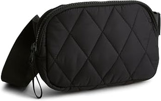 Vera Bradley Women's Featherweight Woodward Small Belt Bag, Moonless Night, One Size