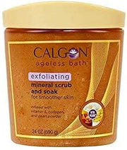 Calgon Ageless Bath Series Exfoliating Mineral Scrub and Soak (24 Ounce)