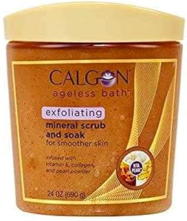 Calgon Ageless Bath Series Exfoliating Mineral Scrub and Soak (24 Ounce)