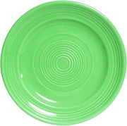Tuxton China CTA-074 Plate, 7-1/2" Diameter, Round, Wide Rim, Microwave and Dishwasher Safe, Oven Proof, Fully Vitrified, Ceramic, Concentrix, Cilantro, Pack of 24