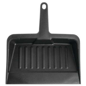 Dustpan Black - 12-3/8 L by HUBERT – Plastic, Black, Model 38694451303