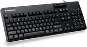 104-Key Keyboard w/ Built-in Common Access Card Reader -TAA Compliant - Government Healthcare Banking Entertainment Secure Network Login -CAC/Smart Card Reader - GKBSR202TAA