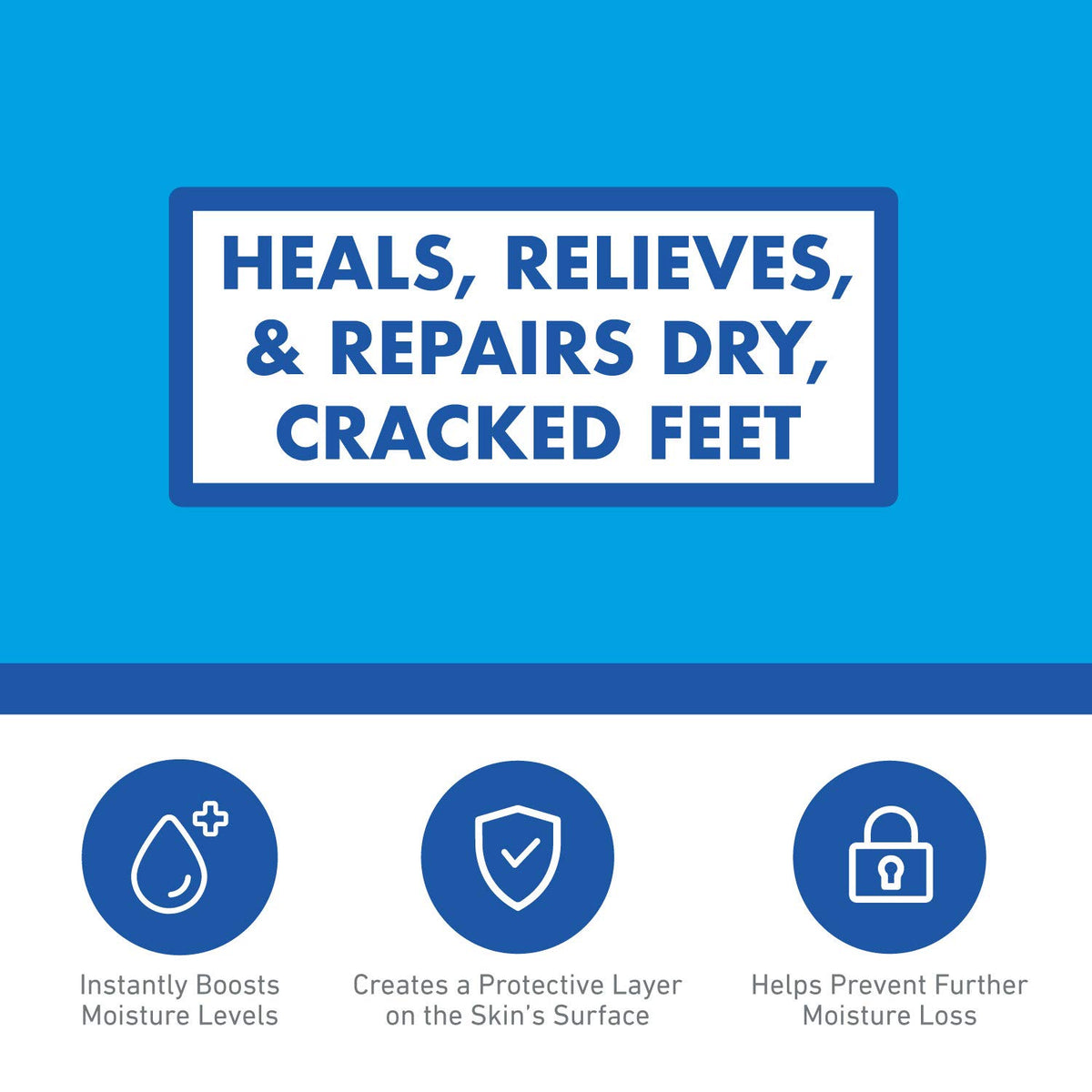 Healthy Feet Foot Cream Tube (4 Pack) by O'Keeffe's – 3 Ounce (Pack of 4), Pack of 4, Model K0280004-4