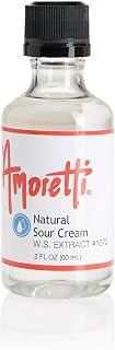 Amoretti Natural Sour Cream, 2 Fluid Ounce