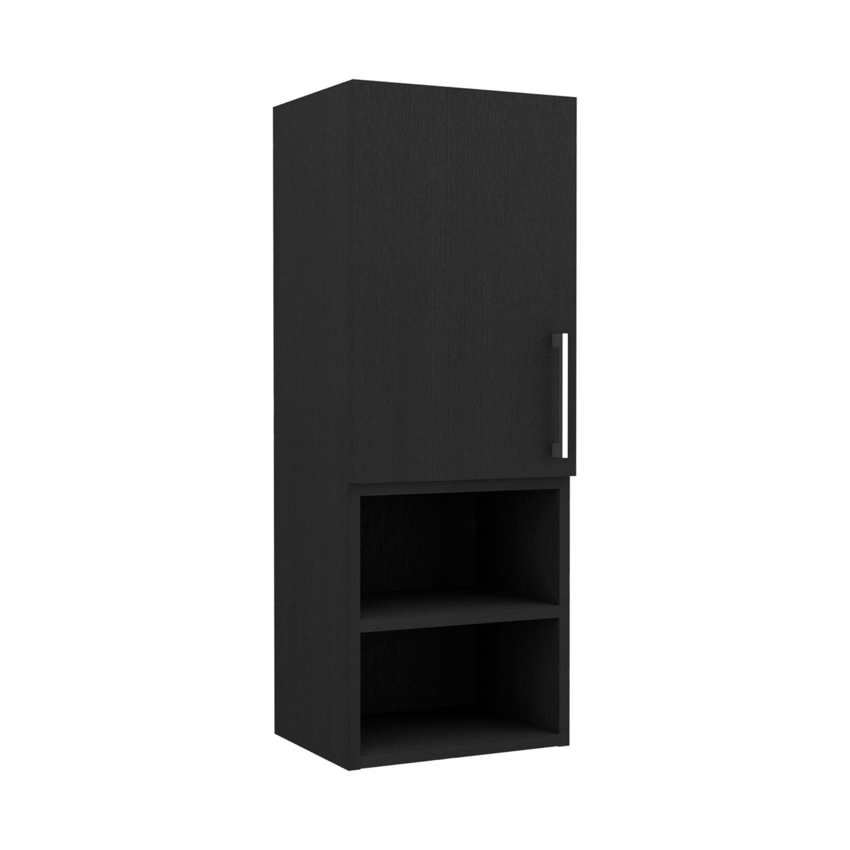Madrid Medicine Cabinet by Tuhome – Small, Engineered Wood, Black, Model MLW7949
