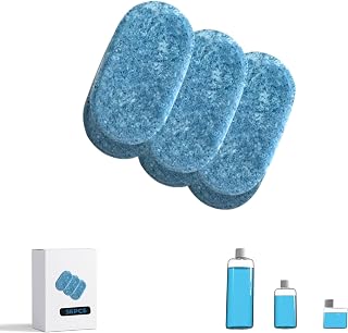 Toilet Foam Shield Tablets, Anti-Splash & Deodorizing Bathroom Freshener, Stain-Resistant Protective Foam Layer for Smart and Regular Toilets, 36 Tablets per Box