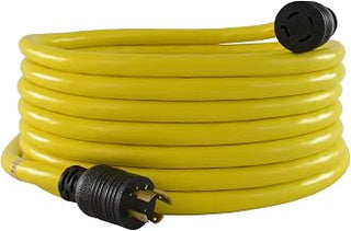 Conntek 20591 Extra-Heavy Duty L14-20 Generator Cord, 25 - Feet, Yellow