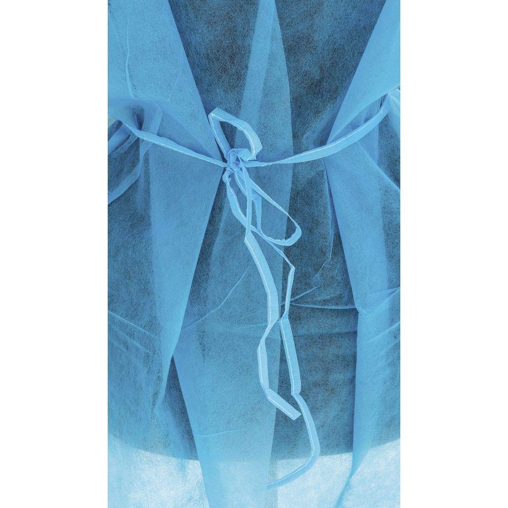 Isolation Gown by HUBERT – Plastic, Blue