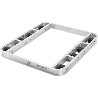 Aluminum Pallet Dolly with Tilt Rollers by Global Industrial – Aluminum, Silver, Model 800501