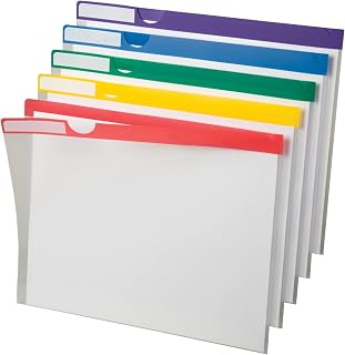 Pendaflex Poly Index Folders, 10 Pack, Letter, Assorted (50981EE)