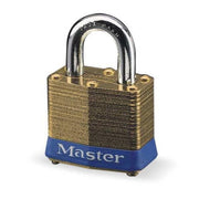 Keyed Padlock by Master Lock – Brass, Gold
