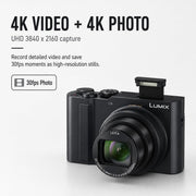 Panasonic Black / Compact / 1 Point & Shoot Digital Cameras
