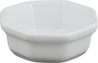 ARG-OD2 Signature Octagon Dish, 2-5/8", 1-1/2 oz., Porcelain White (Pack of 48)