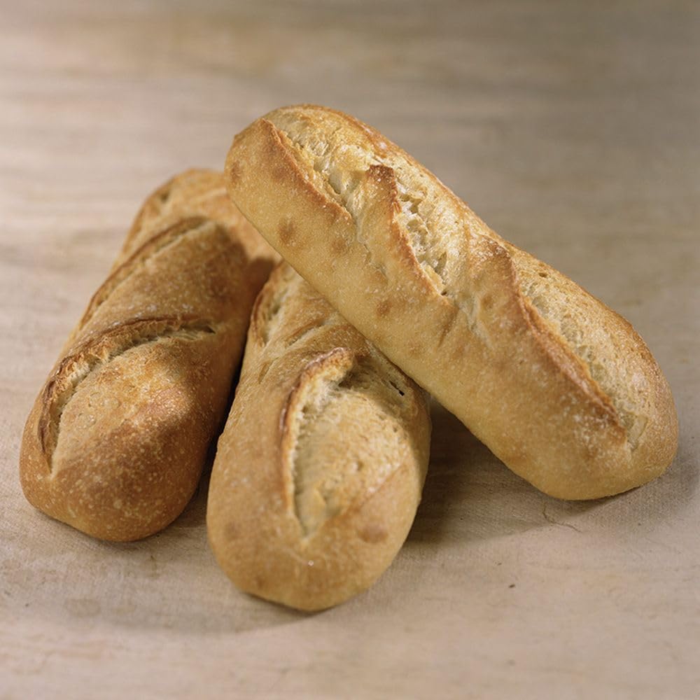Labrea Bakery French Demi Bread Baguette by La Brea Bakery – 4 Ounce - 48 per case.", Pack of 48