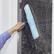 UNGER 14-inch / Blue / [14” Scrubber Replacement Sleeve, 14” 2-in-1 Window Cleaner Replacement Sleeve] Squeegees