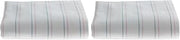 Medline Candystripe Baby Receiving Blanket, 100% Cotton, 36 x36 in, 3 Count (Pack of 2)