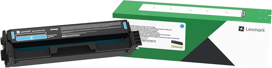 Lexmark C3220C0 Return Toner Cartridge Cyan Data