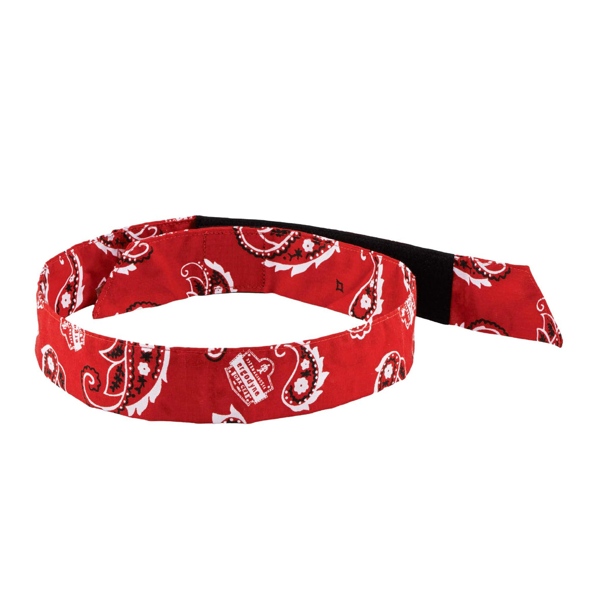 Chill Its 6705 Cooling Bandana by Ergodyne – 1 Count (Pack of 1), Cotton, Red Western, Model 12315