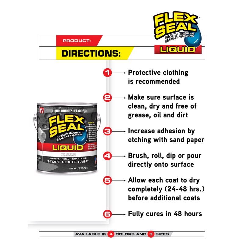 LQID Gry 1G by Flex Seal – One Size, Plastic, Gray, Model US855GRY01-2