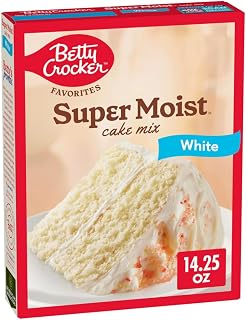 Betty Crocker Favorites Super Moist White Cake Mix (Pack of 12)