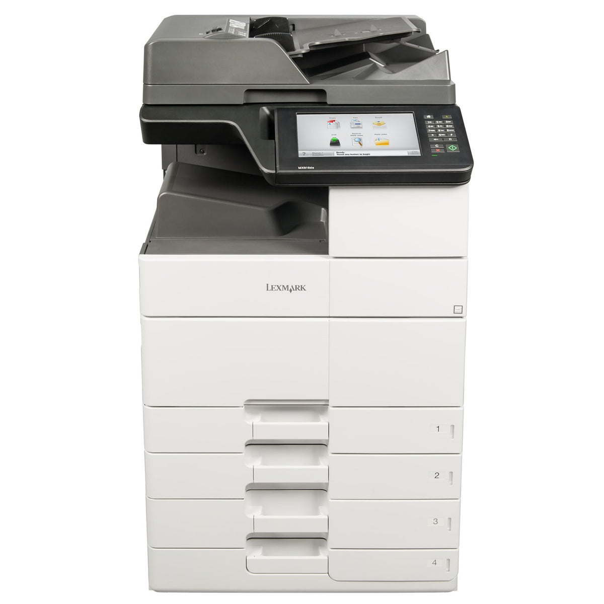 MX911DTE Multifunction Laser Printer - Monochrome (Renewed) by Lexmark – Laser, Plastic, Monochrome, Model 26Z0101-cr