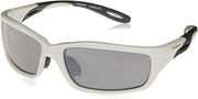 Radians Crossfire 2243 Infinity Premium Safety Glasses, Silver Mirror Lens - Pearl White Frame, Regular