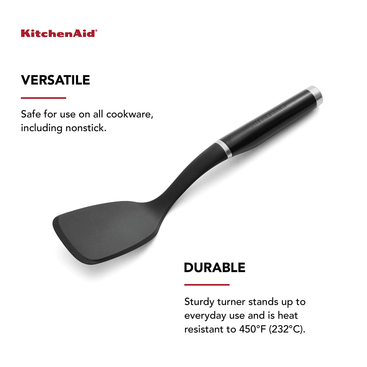 KitchenAid Black / One Size (Pack of 12) / Classic Spatulas