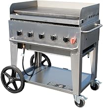 MG-36 Portable Gas Griddle,5 Burners