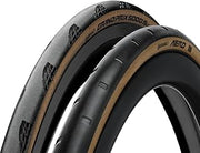 Continental Aero 111/Grand Prix 5000 S TDF Tire Set (Black/Transparent) (700c) (29mm & 30mm)