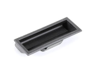Recessed Plastic Handle by Pitco – 8.0 cm, Plastic, Black, Model PP11006