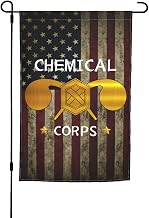 US Chemical Corps Double Sided Flag Outdoor Indoor Lightweight Garden Decor96