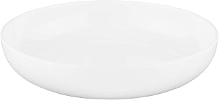 Elite Global Solutions B7752-W Round Coupe Bowl, 7 3/4" Dia. x 2" h., Melamine, White (Pack of 6) | Dishwasher safe, Shatterproof, Restaurant service, Great for Salads, Sides, Pasta and Shared Dishes
