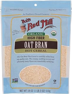 Bob's Red Mill Cereal Oat Bran Organic 18.0 OZ (Pack of 6)
