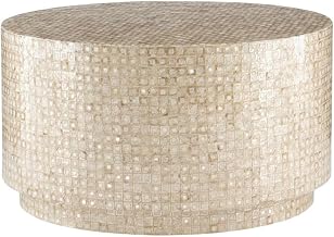 Furnifact Gold Coffee Table with Modern Design, Sturdy Construction, Versatile Living Room Accent, Elegant Finish, Durable Material
