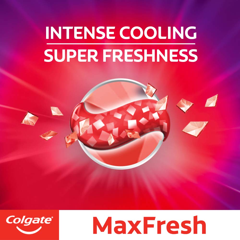 Maxfresh Spicy Fresh Red Gel Toothpaste by Colgate – 1.7 Ounce (Pack of 1), Model 61022556