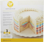 Wilton Heart Tasty-Fill Pan Set of 2