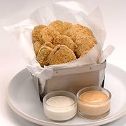 Tampa Maid Seafood Flour Coated Breaded Pickle Chip, 2.5 Pound -- 4 per case.