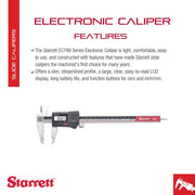 Starrett 0-8" / 1 Digital Calipers