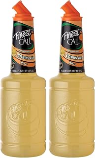 Finest Call Premium Juice Citrus Sour Drink Mix, 1 Liter Bottle, 2 Pack