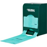 Pet Waste Plastic Bags With Tie-Handles by Global Industrial – 1 Count (Pack of 1), Plastic, Green, Model 695798