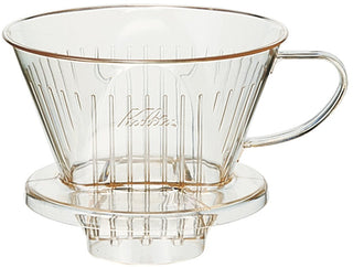 カリタ() Carita 103-D Plastic Coffee Dripper for 4-7 People by Kalita – 1500.0 milliliters, Polycarbonate, transparent, Model #06001