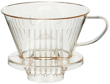 カリタ() Carita 103-D Plastic Coffee Dripper for 4-7 People by Kalita – 1500.0 milliliters, Polycarbonate, transparent, Model #06001