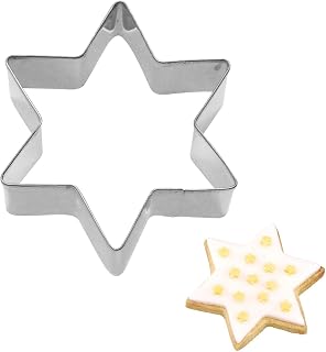 Westmark Star Cookie Cutters, 6 cm, Stainless Steel, Silver, 6 x 5.8 x 2.2 cm