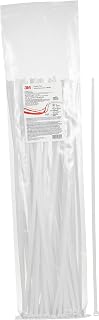 3M Cable Tie CT24NT175-L, Natural, 24 inch, 175 lb Tensile Strength, 50/Bag