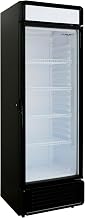 Hamilton Beach 13.3 Cu. Ft. Commercial Glass Door Display Merchandiser Refrigerator Cooler, ETL, Black