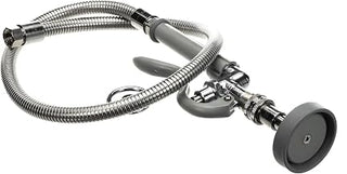T&S Brass B-1410 Spray Assembly 3-Feet Stainless Steel Hose with Quick Disconnect Spray Valve