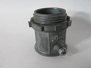 Bridgeport Set Screw EMT Connector 1"", Die Cast Zinc