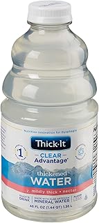 Thick-It Clear Advantage Mildly Thick/Nectar Water Drink, 46 oz, 4 Pack