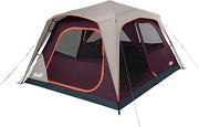 Coleman Skylodge Instant Tent with Rainfly, Family Tent Sets Up in a Minute, Includes Pre-Attached Poles & Carry Bag, Made of PFAS-Free Materials
